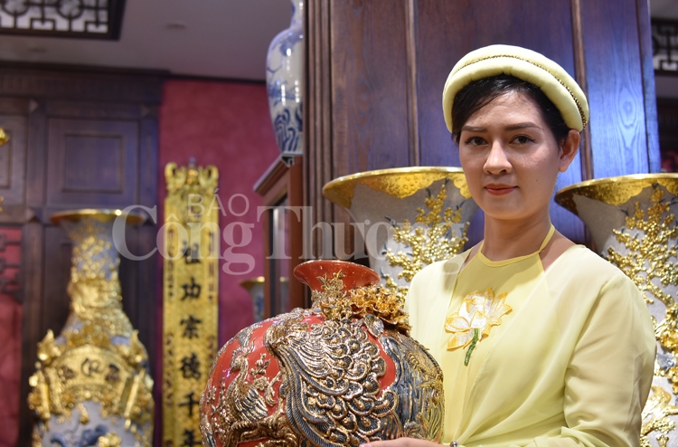 Sắc thái riêng độc đáo gốm Bát Tràng sac thai rieng doc dao gom bat trang