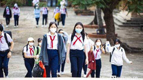 Học sinh trở lại trường học: An toàn là trên hết