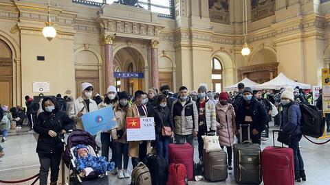 Quy định phòng chống dịch đối với người Việt Nam từ Ukraine về nước
