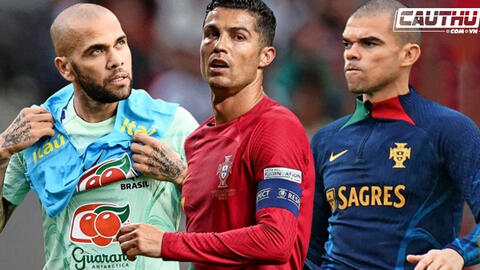 Ronaldo nằm trong top 10 cầu thủ lớn tuổi nhất dự World Cup 2022