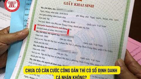 Giấy khai sinh không có mã định danh, tra cứu thế nào?