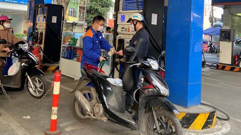Giá xăng, dầu đồng loạt tăng nhẹ từ 15h ngày 23/10