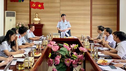 Đảm bảo tiến độ thanh tra theo kế hoạch trong điều kiện, nhiệm vụ đột xuất