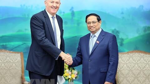 Thủ tướng Phạm Minh Chính tiếp Chủ tịch Tập đoàn John Swire&Sons