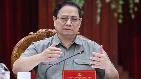 Thủ tướng Chính phủ làm việc với Ban Thường vụ Tỉnh ủy Thanh Hóa