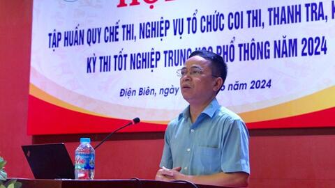 Điện Biên: Tuyệt đối không bỏ lọt các biểu hiện tiêu cực trong kỳ thi tốt nghiệp THPT