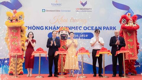 Vinmec khai trương phòng khám đa khoa quốc tế tại Vinhome Ocean Park