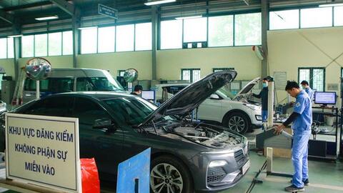 Chuẩn bị phương án trước nguy cơ ùn tắc đăng kiểm