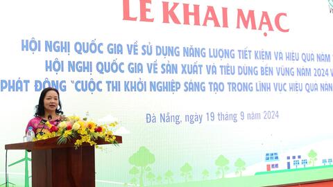 Hội nghị quốc gia về sử dụng năng lượng tiết kiệm, hiệu quả và sản xuất, tiêu dùng bền vững năm 2024