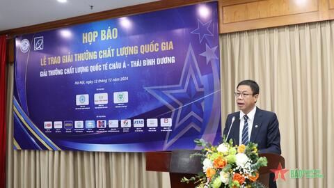 133 doanh nghiệp đoạt Giải thưởng Chất lượng Quốc gia năm 2021-2023