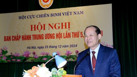 Hội Cựu chiến binh Việt Nam tích cực triển khai và hoàn thành tốt nhiệm vụ công tác hội