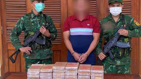 Quảng Nam: Bộ đội Biên phòng tỉnh bắt đối tượng vận chuyển 38 bánh ma túy