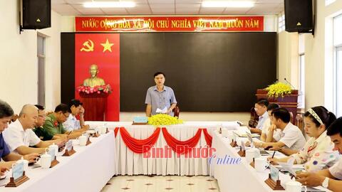 Thanh tra tỉnh Bình Phước có 8 phòng chức năng sau sắp xếp
