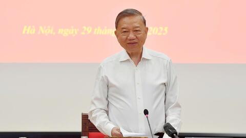 Tổng Bí thư Tô Lâm chủ trì phiên họp Thường trực Ban Chỉ đạo Trung ương về phát triển khoa học, công nghệ, đổi mới sáng tạo và chuyển đổi số