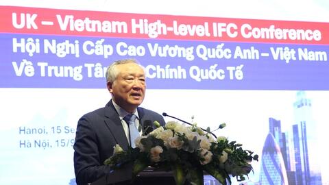 Vương quốc Anh đồng hành, thúc đẩy đầu tư vào Trung tâm tài chính Việt Nam