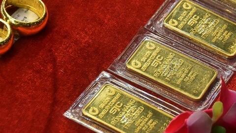 Giá vàng hôm nay (chiều 16-9): Vàng miếng SJC, vàng nhẫn cùng tăng vọt