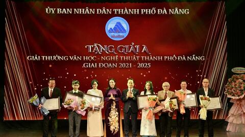 Đà Nẵng vinh danh 61 tác phẩm văn học, nghệ thuật giai đoạn 2021-2025 