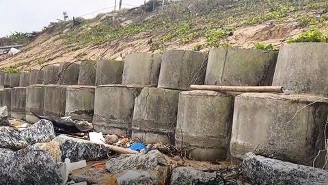 Sạt lở bủa vây bờ biển Vạn Tường, mong mỏi một tuyến kè an cư