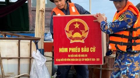 Đặc khu Trường Sa hoàn tất công tác chuẩn bị bầu cử sớm