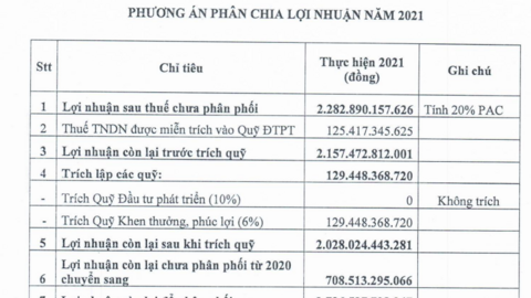 Hóa chất Đức Giang  lên kế hoạch lãi sau thuế 3.500 tỷ năm 2022