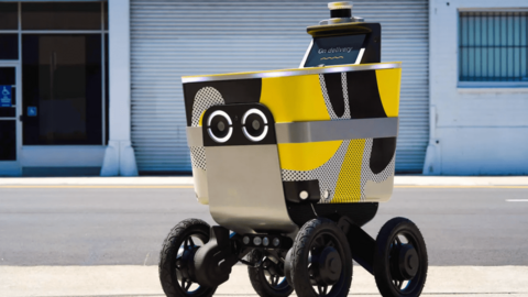 Uber ra mắt dịch vụ giao đồ ăn bằng robot và xe tự lái