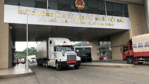 Khôi phục thông quan hàng hóa qua cửa khẩu Kim Thành