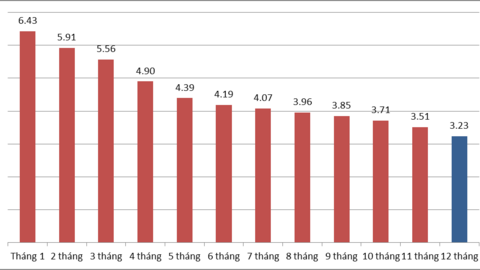CPI tháng 8 chỉ tăng 0,005%, dự báo lạm phát cả năm dưới mục tiêu