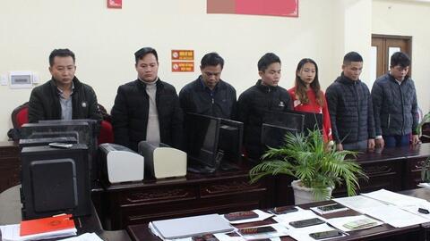 Triệt phá ổ nhóm "núp bóng" công ty tài chính cho vay lãi nặng