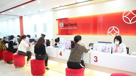 Lãi lớn từ chứng khoán, lợi nhuận SeABank tăng mạnh 55%