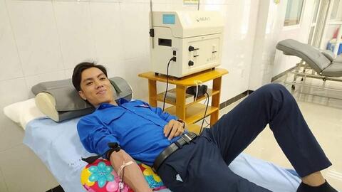 Bí thư chi đoàn 10 lần hiến máu tình nguyện