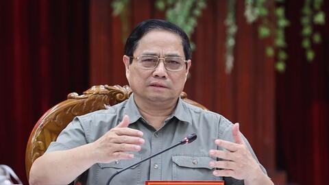 Thủ tướng Chính phủ làm việc với Ban Thường vụ Tỉnh ủy Thanh Hóa