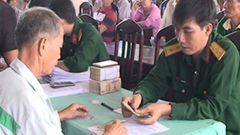 Trợ cấp hằng tháng đối với quân nhân đã phục viên, xuất ngũ, thôi việc thế nào?