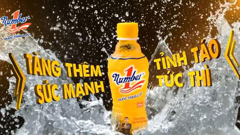 Nước tăng lực Number 1 luôn nằm trong Top thức uống bổ sung năng lượng
