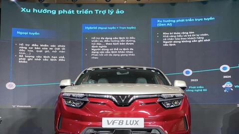VinFast ra mắt phiên bản nâng cấp VF 8 Lux, giá gần 1,2 tỷ đồng