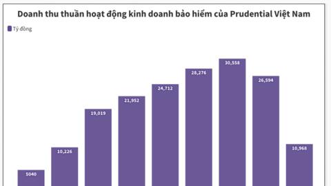 Prudential Việt Nam: Kinh doanh bảo hiểm thua lỗ, hoạt động tài chính là điểm sáng của doanh nghiệp