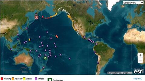 Động đất tại Kamchatka (Nga): Ghi nhận thêm nhiều cơn sóng cao tại Nhật Bản