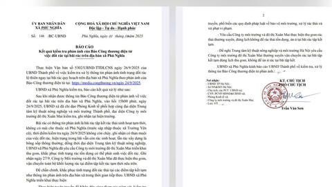 Hai xã Phú Nghĩa, Quảng Bị báo cáo gì sau phản ánh đốt rác lộ thiên?