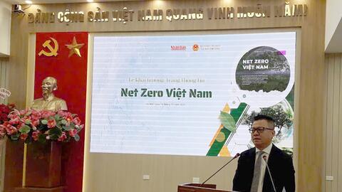 Lễ ra mắt Trang thông tin Net Zero Việt Nam: Vì một Việt Nam xanh