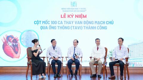 Thành công 100 ca TAVI - Bước tiến vượt bậc trong điều trị bệnh lý van tim tại Việt Nam