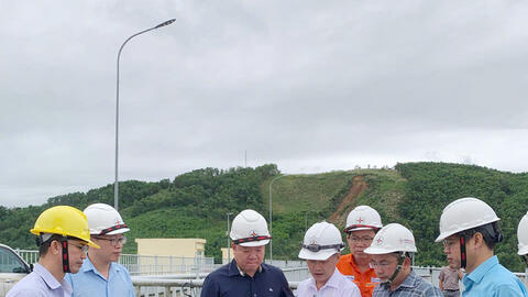 Bộ Công Thương làm việc với Thủy điện Sông Tranh 2 về phòng chống thiên tai