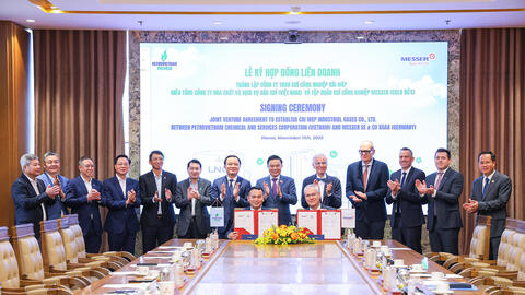 Khởi động dự án khí công nghiệp Cái Mép: Thúc đẩy chuyển đổi xanh tại Việt Nam