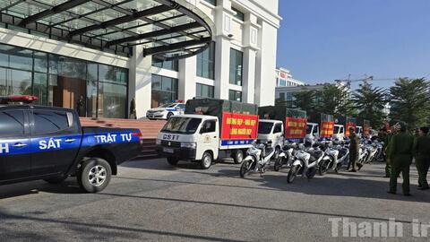 Thanh Hóa: "Siêu" phường Hạc Thành ra quân thiết lập lại trật tự đô thị