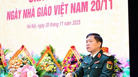 Học viện Kỹ thuật Quân sự xây dựng đội ngũ nhà giáo là những tấm gương sáng về đạo đức, tri thức    ​