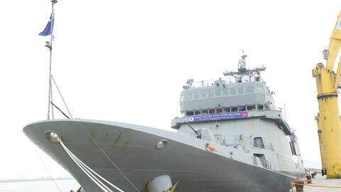 Tàu Hải quân Hàn Quốc thăm xã giao TP Đà Nẵng