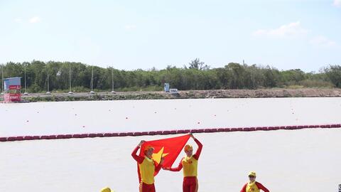 Bảng tổng sắp huy chương SEA Games 33 trưa 17-12
