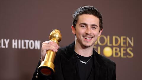 Nam diễn viên Timothée Chalamet lần đầu giành giải Quả cầu Vàng