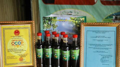 Bền bỉ giữ hương vị mật mía Vũ Quang