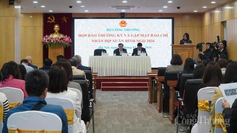 Bộ Công Thương tổ chức họp báo thường kỳ quý lV/2025