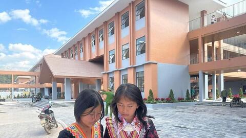 Điện Biên: Thần tốc 151 ngày hoàn thành trường liên cấp vùng biên