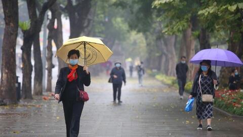 Thời tiết hôm nay (23-2): Miền Bắc mưa nhỏ ngày đầu đi làm sau Tết